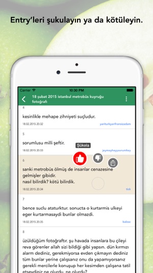 EkşiElma - ekşi sözlük mobil uygulaması(圖4)-速報App