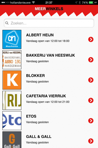 MeerhovenApp screenshot 3