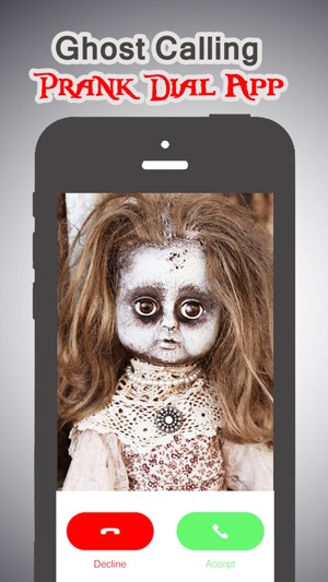 Ghost Scary Prank Call 1 Fake Phone Call Im App Store