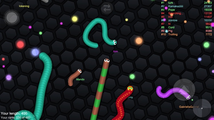 Slither Dash - Rolling Color.IO Snake Flip Game