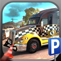 Parking of Loaded Cargo Truck Drive Simulator 2017
