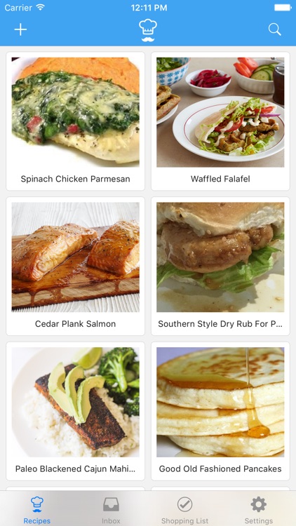Chef's Hat: Recipe Saving