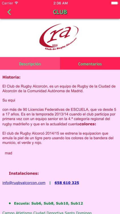 Rugby Alcorcon