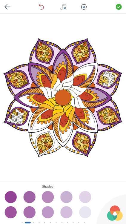 Magic Mandalas - Coloring Book for Adults screenshot-3