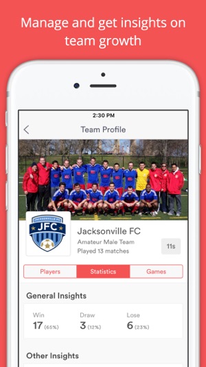 Gameday - Social App for Football Teams(圖1)-速報App