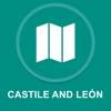 Castile and Leon, Spain : Offline GPS Navigation