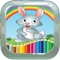 Magic Rabbit Colouring Book Game