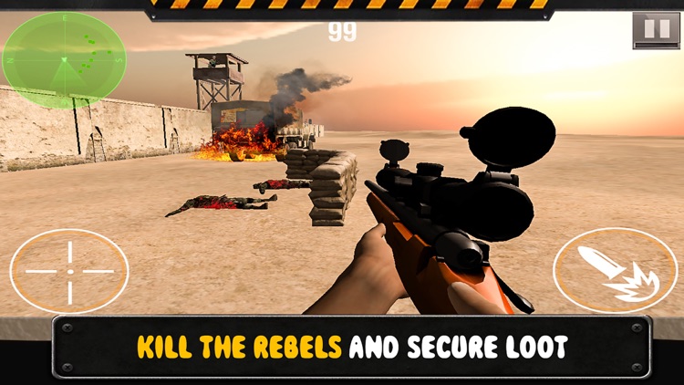 Army FPS Sniper - WW2 First Person Shooter Game screenshot-3