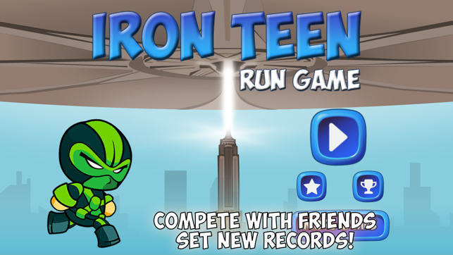 Iron Teen Run Game - Green Titan Man Version(圖3)-速報App