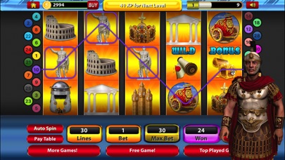 How to cancel & delete Roman Battle Slot Machine Jackpot Casino Games from iphone & ipad 3