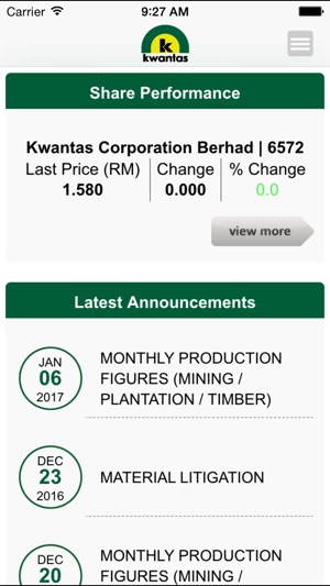 Kwantas Corporation Berhad Investor Relations(圖2)-速報App