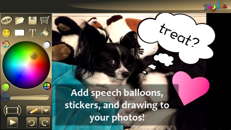 Zoodle Pad - Free Sketching, Drawing, Coloring screenshot-3