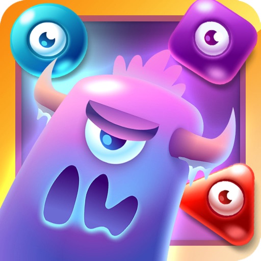 Jolly Swipe - Jelly Monster Match Puzzle Game Icon