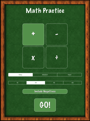 Math Practice - Integers - náhled