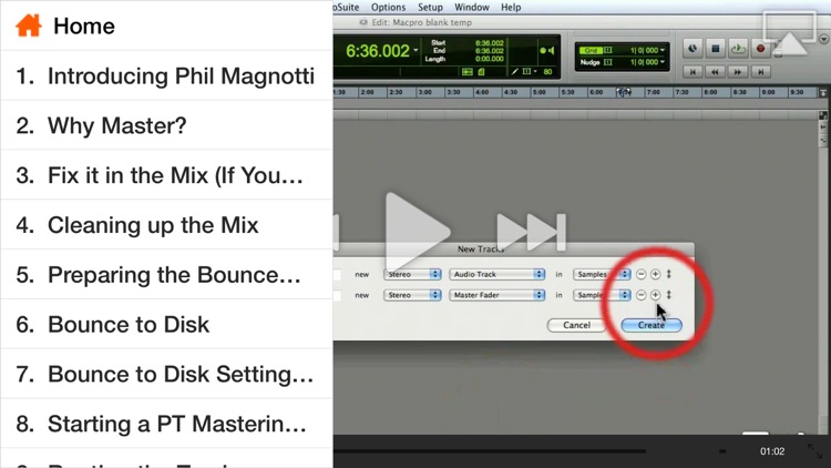 Course For Pro Tools 8 401- Mastering In Pro Tools screenshot-1