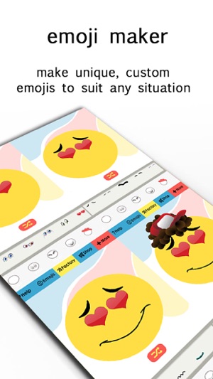 Emoji Maker - Make Your Own Emoticon Avatar Faces(圖1)-速報App