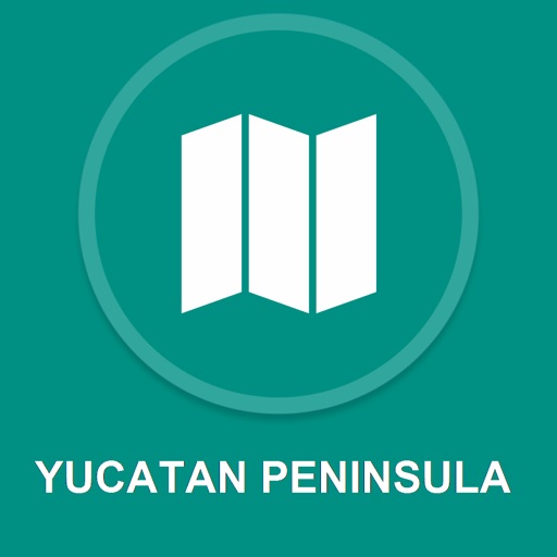 Yucatan Peninsula : Offline GPS Navigation icon