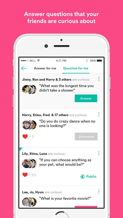 VIQA - ask questions & get friends' video answers
