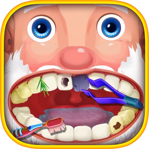 Christmas Teeth Surgery - Crazy Santa Doctor Games icon