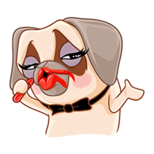 Funny Dog Stickers Vol1 icon