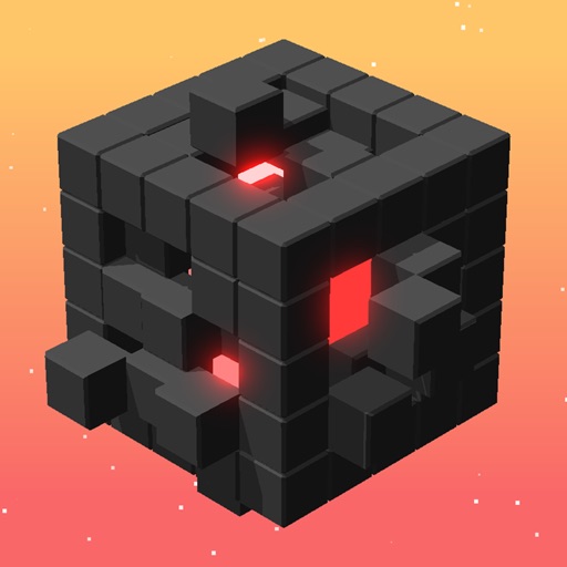 Angry Cube Icon