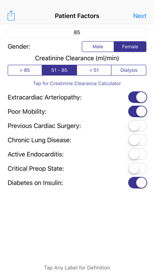 EuroSCORE II