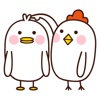 Cheerful Chickens Animated Emoji Stickers