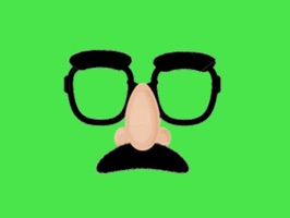 Use hats, glasses, facial hair, bowties, crowns and more to transform your photos into funny works of art