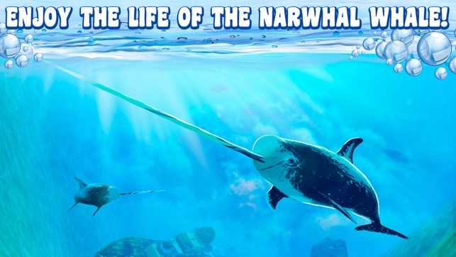 Narwhal Underwater Survival Simulator 3D