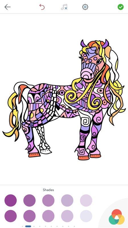horse coloring book for adults  online game hack and cheat