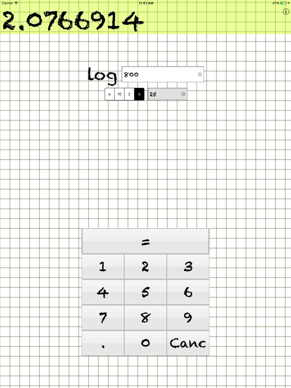 Screenshot #6 pour Log Calculator