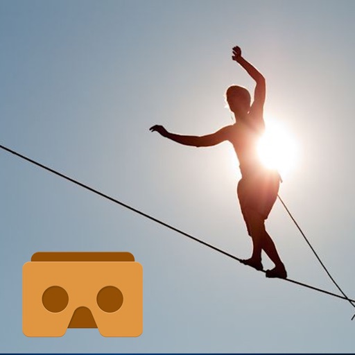 VR Tightrope walking for Google Cardboard iOS App
