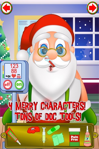 Christmas Doctor Office Hospital Santa Emergency screenshot 2