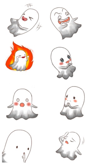 Little Ghost Stickers(圖5)-速報App