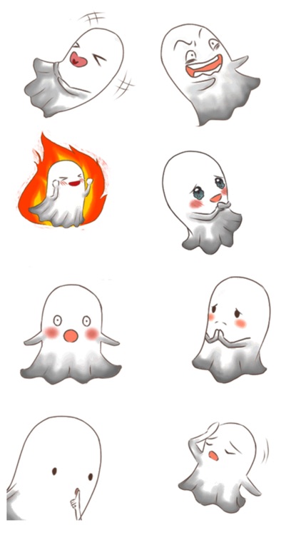 Little Ghost Stickers screenshot-4