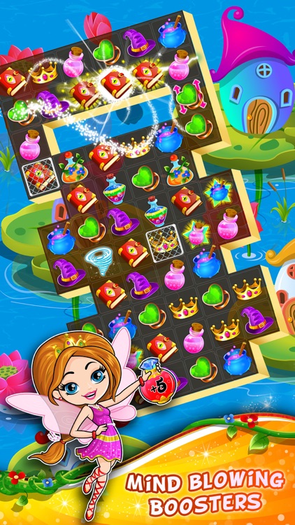 Fairy Tale Exciting Magic World - Match 3 Game