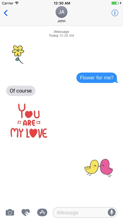 Animated LOVe Scribble Stickers screenshot-4