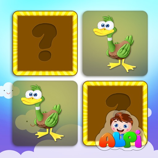 Alpi Baby Games - Animal Card Matching Icon