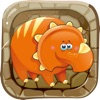 Icon Dinosaur Puzzle Match3 Game Fun Play