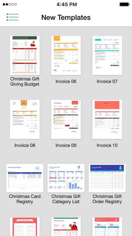 Templates for Numbers
