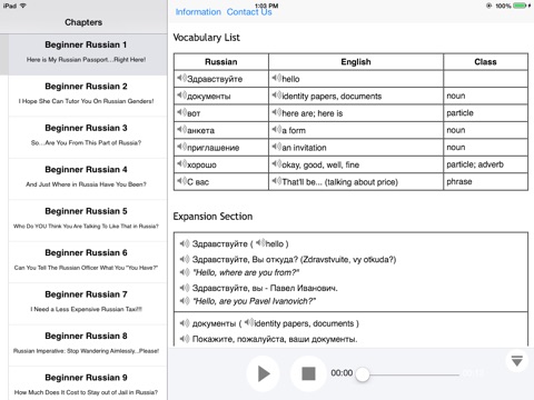 Intro to Russian Language and Culture for iPad screenshot 3
