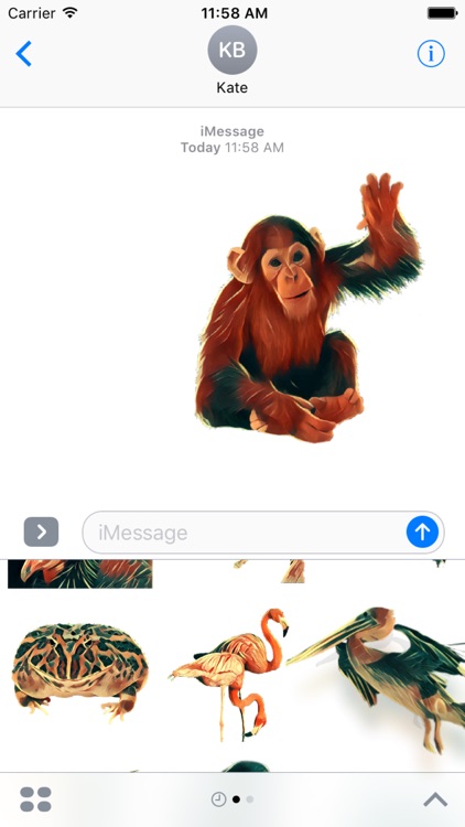 Animals Collection Stickers for iMessage