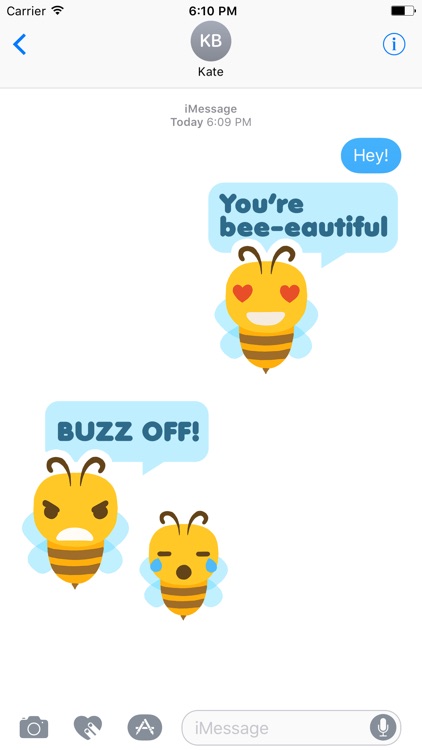 Bee-moji | Cute & Funny Bee Emoji Stickers