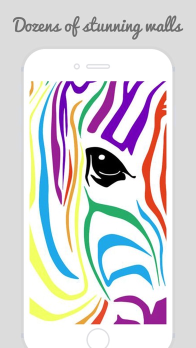 How to cancel & delete Zebra Design Wallpapers -Zebra Stripes Print Ideas from iphone & ipad 2
