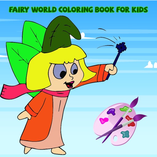Fairy World Coloring Book for Kids by Aduldet Wongngam