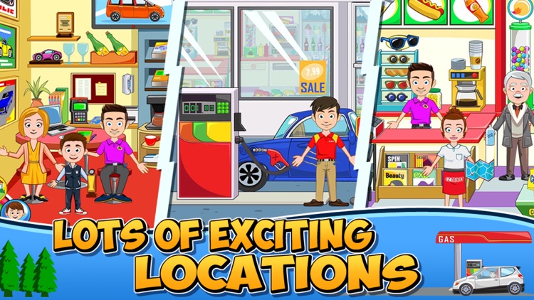 My Town : Car (wash, fix & drive cars)