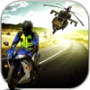 Death Moto Bike Race - Helicopter Mayhem Rally Pro