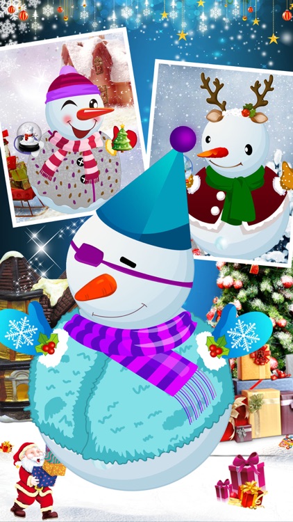 Christmas Snowman Dress Up - Fashion Dressup screenshot-3