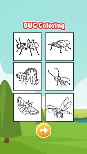 Ant and slither bug coloring book for kids games(圖2)-速報App