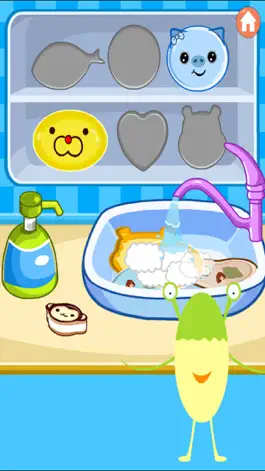 Game screenshot Mr J does the dishes apk